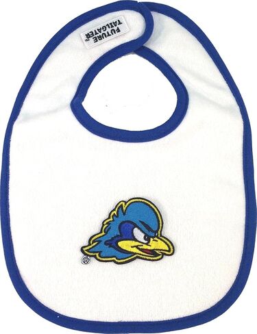 Delaware Blue Hens Cotton Baby Bib in Saudi Arabia