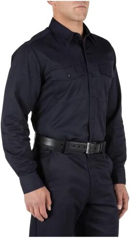 5.11 Tactical Company Long Sleeve Shirt Fire Navy M in Kuwait