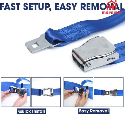 Gym Seatbelt, Leg Extension Lifting Seatbelt, Nordic Hamstring Curl Strap on Bench, 5.6ft L, Buckle Squat Collar for Workouts Machine, Home Gym Stretch & Mobilization Exercise for Women Men, Blue in Saudi Arabia