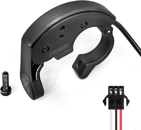 Electric Bike Scooter YH-01 Thumb Throttle for 22mm Left and Right Handlebars 24V 36V 48V 60V 72V Electric E-Bikes 3 pin for mini Bike Parts Assist in Saudi Arabia