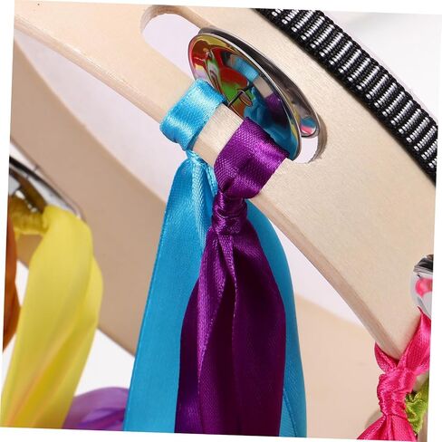 Tambourine for Adults Hand Drum Ribbons Musical Instrument for Ages in Saudi Arabia