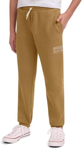 Converse Boys' Relaxed Fleece Jogger Pants in Saudi Arabia