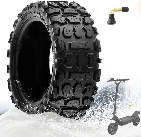 GYL 100/65-6.5 فراغ الإطارات على الطرق الوعرة 11 بوصة إطار الثلج مناسب للختم، Dualtron Ultra/Thunder، Zero 11x، Speedual Plus، TIFGAOP T88 إطار بديل للسكوتر الكهربائي سميك مضاد للانزلاق ومقاوم للاهتراء in Saudi Arabia
