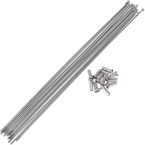12 مجموعة 14G المتحدث دراجة 257mm المتحدث عجلة الدراجة 304 الفولاذ المقاوم للصدأ الفضة لهجة in Kuwait