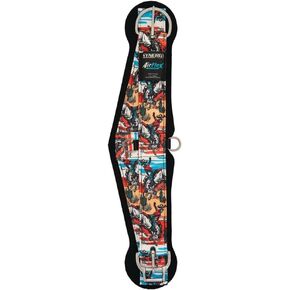 Weaver Leather Bucking Bronc Synergy Airflex Roper Cinch with Roll Snug Buckle Buckingbronc 30 in Kuwait