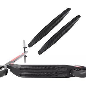 2PCS Electric Scooter Bottom Battery Protection Mat, Using PVC Soft Rubber, Buffering External Forces and Reducing Damage and Scratches, for Universal Electric Scooter Bumper Strip in Saudi Arabia