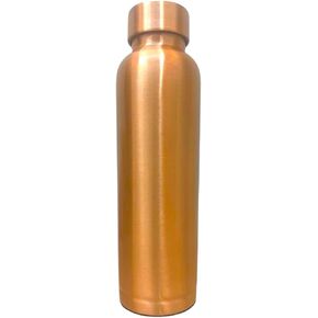 Copper Bottle (34oz/1000ml) Unique Large,100% Pure Copper, Handmade Bottle for Drinking, Heavy Duty & Leak-proof For Home, Office, Yoga and Gifting in Saudi Arabia