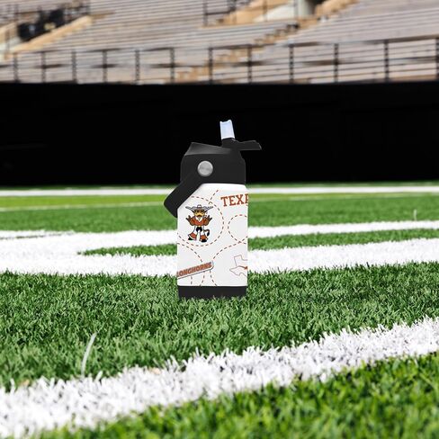 Logo Brands NCAA Mascot Stainless-Steel Kids Bottle -Soft Silicone Mouthpiece, Easy To Carry, Kid-Friendly Design- Great For School & On-The-Go in Saudi Arabia