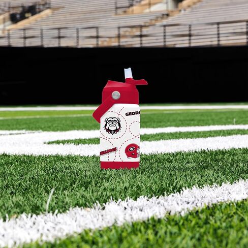 Logo Brands NCAA Mascot Stainless-Steel Kids Bottle -Soft Silicone Mouthpiece, Easy To Carry, Kid-Friendly Design- Great For School & On-The-Go in Saudi Arabia