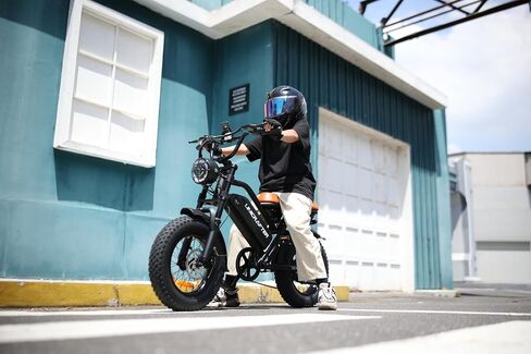 16"/20" Electric Bike for Adults/Teens, Peak 1000W, 30-60 Miles, 48V 15.6/18.2AH Fat Tire Ebike, 21.75Mph/28Mph Full Suspension Electric Bicycle, Long Seat Electric Dirt Bike in Saudi Arabia
