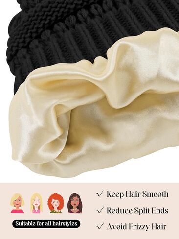 Winter Beanie Hat Scarf Gloves Set Warm Knit Fleece Touchscreen Gloves Neck Scarf Set Adult Winter Gift for Men Women in Saudi Arabia