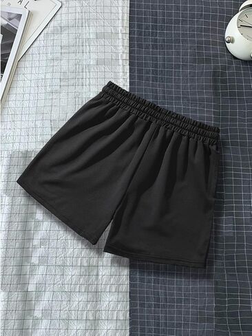 Men's Elastic Drawstring Waist Casual Workout Athletic Gym Shorts with Pockets in Saudi Arabia