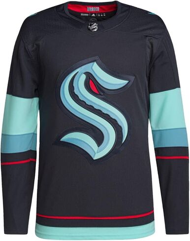 جيرسي أديداس Seattle Kraken Authentic Home Navy (60 (3X-Large)) in Saudi Arabia