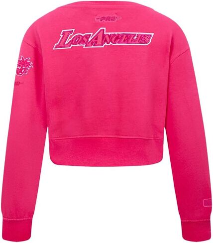 Pro Standard WNBA girls Big Girls Wnba Classic Triple Pink Fleece Crewneck Sweatshirt in Saudi Arabia