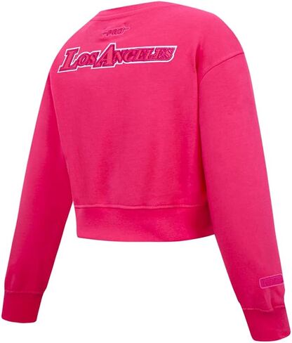 Pro Standard WNBA girls Big Girls Wnba Classic Triple Pink Fleece Crewneck Sweatshirt in Saudi Arabia