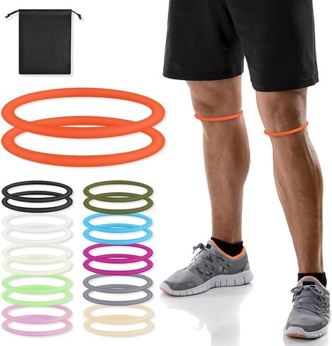 2-Pack Patellar Strap for Knee Pain Relief-Breathable & Lightweight Patellar Tendon Support Strap for Basketball, Running, Hiking-Stabilizing Knee Brace for Men, Women & Kids(White) in Saudi Arabia