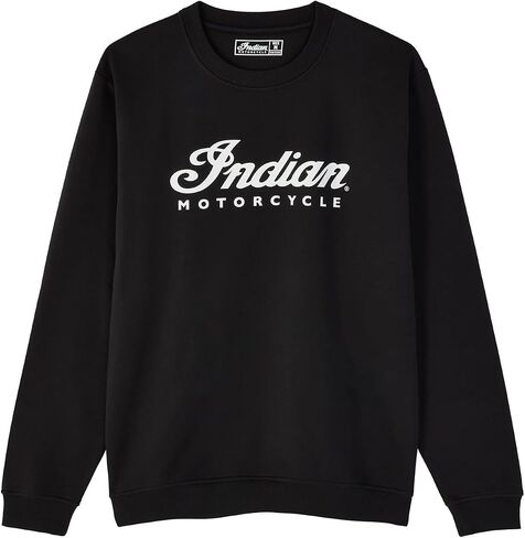 سويت شيرت بشعار أساسي للرجال من Indian Motorcycle، أسود in Saudi Arabia