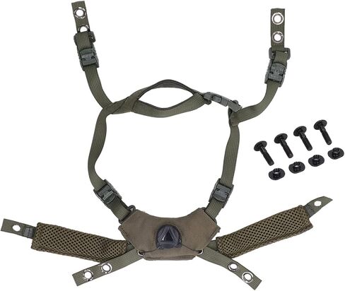 Helmet Dial Suspension System Chin Strap, Tactical Airsoft Helmet Chin Strap, Hunting Advanced Fast Helmet Replacement Accessory for Outdoor in Saudi Arabia