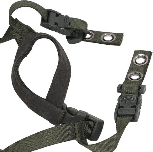 Helmet Dial Suspension System Chin Strap, Tactical Airsoft Helmet Chin Strap, Hunting Advanced Fast Helmet Replacement Accessory for Outdoor in Saudi Arabia