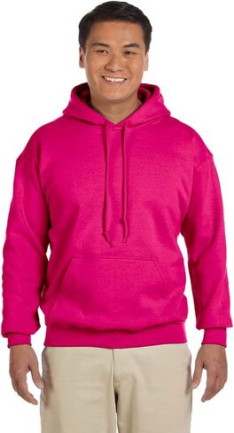 Gildan G185 7.75 oz, 50/50 Heavy Blend Hoodie M Heliconia in Saudi Arabia
