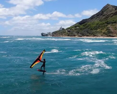 مقود ركوب الأمواج القابل للسحب من FoilSolutions - مقود لوح Efoil وHydrofoil المتقدم | امتداد 10 أقدام/3 أمتار، خفيف الوزن، تصميم متين للمياه المالحة مع إطلاق سريع in Kuwait