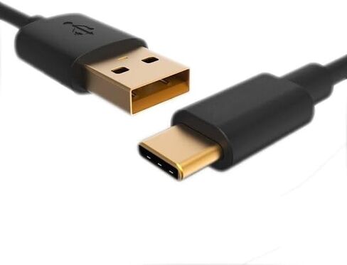 كابل OMNIHIL 10FT USB من النوع A إلى النوع C متوافق مع وحدة تحكم لوحة المفاتيح Arturia KeyLab Essential mk3 49-Key / 61-Key in Saudi Arabia