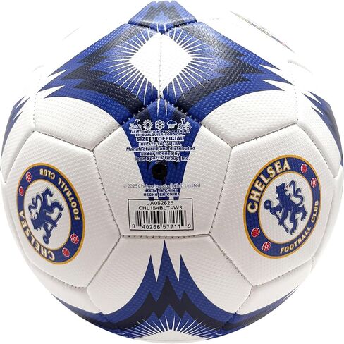 Icon Sports Official Chelsea FC Soccer Ball - CHL154BLT White Size 3 in Saudi Arabia