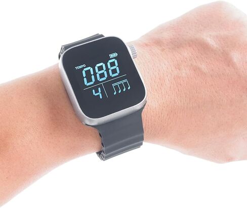 40-240 Smart Instruments Counting Watch for Running, Wearable Vibrating Metronome Wrist Watch Music Instruments in Saudi Arabia