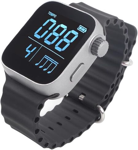 40-240 Smart Instruments Counting Watch for Running, Wearable Vibrating Metronome Wrist Watch Music Instruments in Saudi Arabia