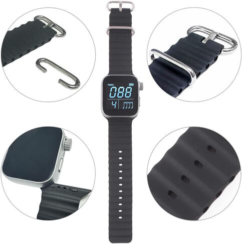 40-240 Smart Instruments Counting Watch for Running, Wearable Vibrating Metronome Wrist Watch Music Instruments in Saudi Arabia