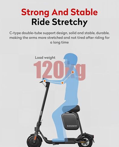 تتوافق ملحقات مقاعد السكوتر الكهربائية مع سكوتر Segway Ninebot F3/E3/E3Pro/FNinebot ZT3 Pro، مع وسائد مقعد ناعمة سميكة وأجزاء أصلية لمقاعد ZT3 وإكسسوارات الحقائب in Saudi Arabia