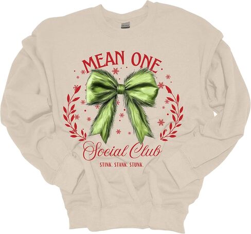 سويت شيرت Trenz Shirt Company لعيد الميلاد يعني One Social Club Stink Stank Stunk Crewneck سويت شيرت in Kuwait
