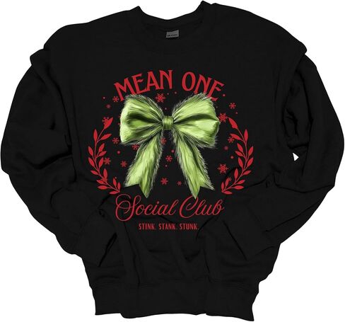 سويت شيرت Trenz Shirt Company لعيد الميلاد يعني One Social Club Stink Stank Stunk Crewneck سويت شيرت in Kuwait