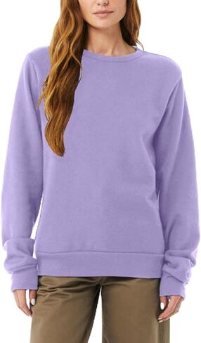 JustBlanks 3911 Unisex Sponge Fleece Classic Crewneck Pullover Sweatshirt in Saudi Arabia