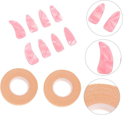 Guzheng Nail Protective Covers with Thickened Finger Covers and Nail Tapes Ergonomic Guzheng Accessories for Finger Protection and Comfortable Playing with Adhesive Tapes in Saudi Arabia