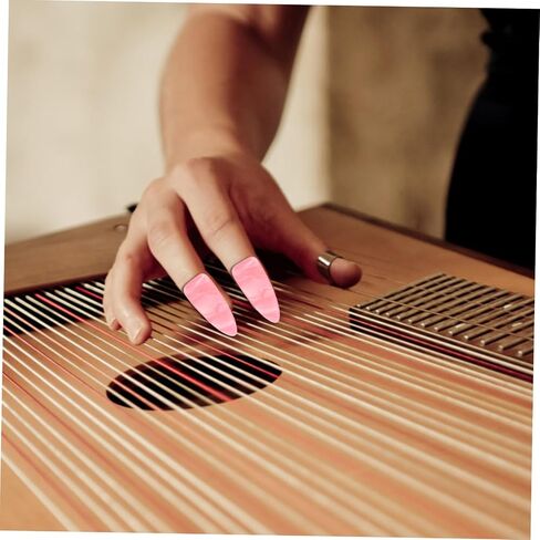 Guzheng Nail Protective Covers with Thickened Finger Covers and Nail Tapes Ergonomic Guzheng Accessories for Finger Protection and Comfortable Playing with Adhesive Tapes in Saudi Arabia
