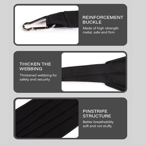 Hanging Ab Straps for Pull Up Bar-Abdominal Sling Straps for Arm Core Pull up Workout Training Support,Knee & Leg Raises Home Gym Fitness in Saudi Arabia