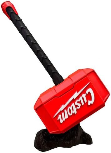 Custom Made Thor Hammer - Mjolnir Hammer Personalized Team, School, Business Logo 13" Size, Trophy, Award, Touchdown, Homerun, MVP, Hype, Goat, Champion. Bulk Ordering Available! in Saudi Arabia