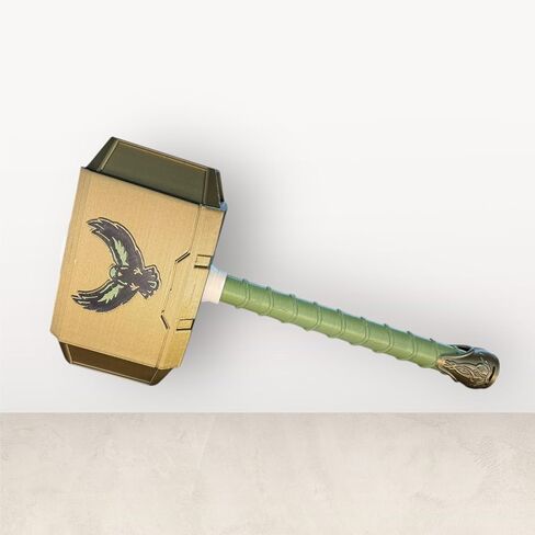 Custom Made Thor Hammer - Mjolnir Hammer Personalized Team, School, Business Logo 13" Size, Trophy, Award, Touchdown, Homerun, MVP, Hype, Goat, Champion. Bulk Ordering Available! in Saudi Arabia