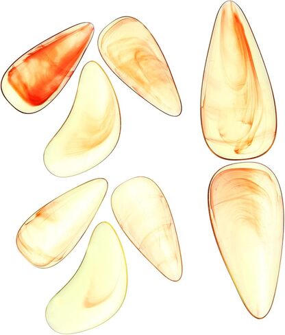 8 قطع من Toyvian Guzheng للأظافر المزيفة، واقيات أطراف الأصابع للبالغين والمبتدئين، مجموعة إصبع الإبهام المريحة، أداة خفيفة الوزن لممارسة الأدوات، أكمام أصابع بلون كهرماني من أجل Guzheng in Kuwait