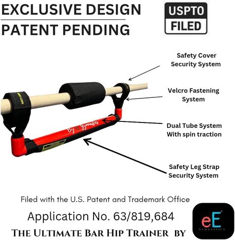 Ultimate Bar Trainer – Professional Gymnastics Training Aid | Master Back Hip Circle, Front Hip Circle & Drop Kip on Bars. in Saudi Arabia
