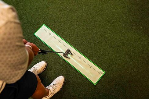 GLOPRO Golf Putting Laser Mat – Premium Putting Training Aid for Stroke Path, Alignment & Speed Control – Indoor & Outdoor Golf Putting System for Consistent, Repeatable Putting Accuracy in Saudi Arabia