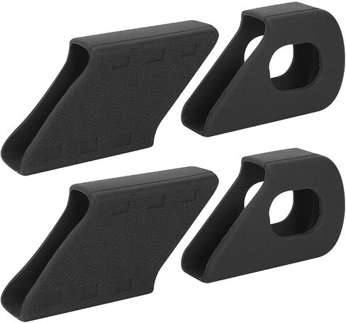 4PCS Silicone Crank Protection, Shockproof Heat Resistant Sleeve Arm Boots Protector, Accessory | Crank | for Cycling Lover in Saudi Arabia