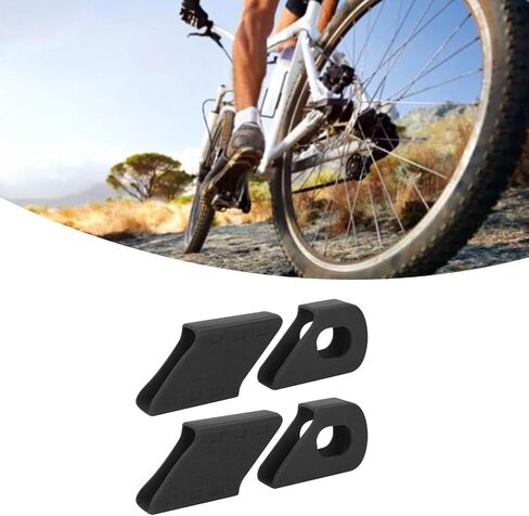 4PCS Silicone Crank Protection, Shockproof Heat Resistant Sleeve Arm Boots Protector, Accessory | Crank | for Cycling Lover in Saudi Arabia