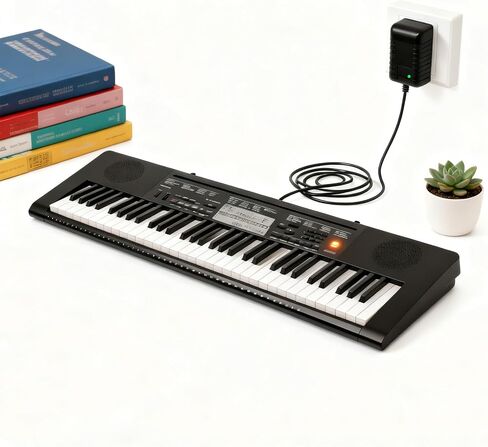 Compatible with Digital Piano Keyboard Casio Privia PX-160 AD-A12150LW AD-A1215LW PX-130 PX-350 CDP-120 CTK-6000 CTK-6300 CTK-7200 Power Adapter-SDUMY in Saudi Arabia