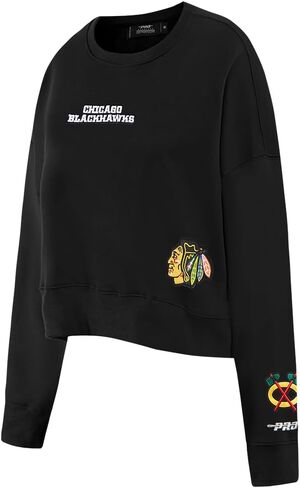 سويت شيرت نسائي من Pro Standard NHL Wingspan ذو ظهر مصقول من French Terry ذو رقبة مستديرة in Kuwait