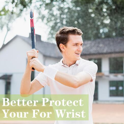 8Pcs Wrist Bands Tennis Wristbands, Wrists Sweatbands Sports Wristbands Absorbing Cotton Terry Cloths Arm Sweat Bands in Saudi Arabia