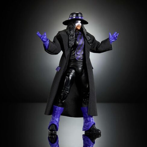 ​Mattel WWE Legends Ultimate Edition Action Figure & Accessories Set, Undertaker 6-inch Collectible with Swappable Heads & Hands in Saudi Arabia