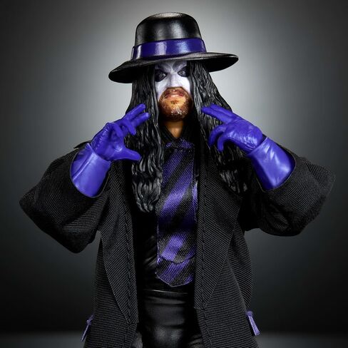 ​Mattel WWE Legends Ultimate Edition Action Figure & Accessories Set, Undertaker 6-inch Collectible with Swappable Heads & Hands in Saudi Arabia