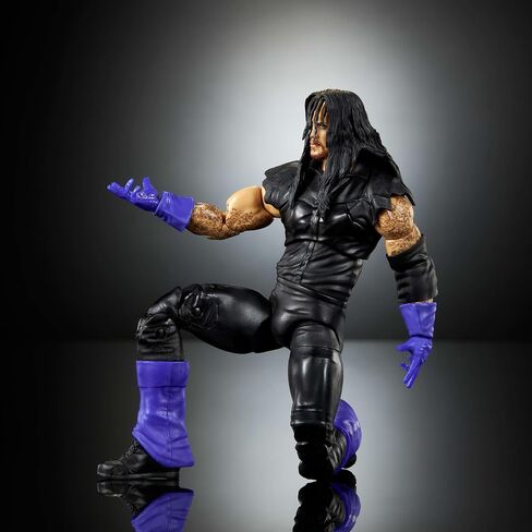​Mattel WWE Legends Ultimate Edition Action Figure & Accessories Set, Undertaker 6-inch Collectible with Swappable Heads & Hands in Saudi Arabia